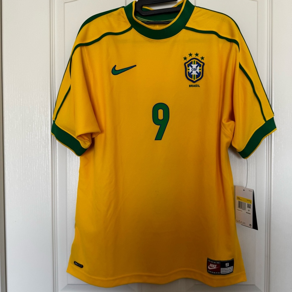 Nike Brazil 1998 Reissue Ronaldo Jersey